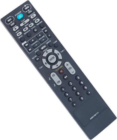 AKB41681201 Replacement Remote Control for LG DVD Home Theater System HT963PA LHT854 LH-T854 HT854 HT963SA SH93PA-F