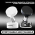 Sandfren Vacuum Suction Magnetic Car Phone Holder, Rotatable Foldable Vehicle Smartphone Mount for Windshield Smooth