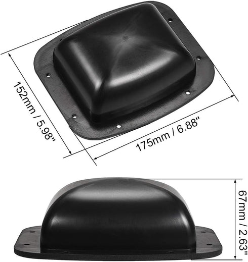 uxcell Recessed Speaker Handle Grasp Holder Replacement Speaker Cabinet Box Handles by uxcell