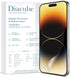 (3PACK) iPhone 14 Pro Max Anti-Glare Matte Anti-Fingerprint Screen Protector, Unbreakable Flexible Film with Easy