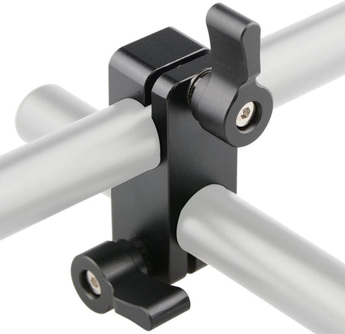 CAMVATE 15mm 90 Rig(2 1777 Right Angle Rod Clamp Rod Degree Rotate for Video Camera DSLR PCS)