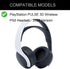 Cooling-Gel Earpads Cushions Replacement Compatible with Sony Playstation 5 Pulse PS5 3D Headset.Replacement Ear Pads Cushions with Noise Isolation Foam.