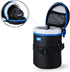 JJC Camera Lens Pouch Case for Canon EF 50mm f1.2, EF 24-70mm, EF 70-300mm, Tamron SP 70-300mm & More, Zipper Polyester
