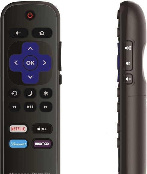 ULTRA PARTS 4K Replacement Remote Control Compatible with All Hisense Roku TV Smart Ultra HDTV Only Works with Hisense