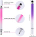 2 in 1 Stylus Pens for Touch Screens, 3 Pcs Stylus Pencil with Transparent Disc & Silicone Tip for All Touch Devices