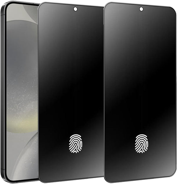 2 Pack Matte Privacy Tempered Glass for Samsung Galaxy S24, Anti-glare Anti-Spy Screen Protector, 6.2 inch