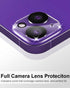 3 Pack iPhone 14 Plus & iPhone 14 Camera Lens Protector - 9H Tempered Glass, Ultra HD, Anti-Scratch, Case Friendly.