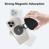 CreaDream 360 17 16 15 14 13 12 Magnetic Phone Stand, MagSafe iPhone Stand Holder for Desk with Rotating Metal Base