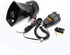 Siren Police Car Horn Speaker with Microphone Amplifier 12V 80W Emergency Sound System