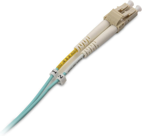 Cable Matters 40Gb OFNP Plenum Rated Multimode Duplex 50/125 OM3 Fiber Cable - LC to LC, 23ft / 7m