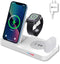 Wireless Charger, 4 in 1 Charging Station, Fast Stand for iPhone 15/14/13/12/11 Pro Max XR/XS 8 Plus, for Apple Watch