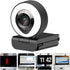 SECFOU 4k Webcam with Automatic Focus and Built-in Mic, USB Computer Camera for Live Streaming and Video Conferencing