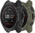 Garmin Tactix 7 AMOLED Case Compatible, Rugged Scratch-Resistance TPU Military Protection Cover (Black&Green)