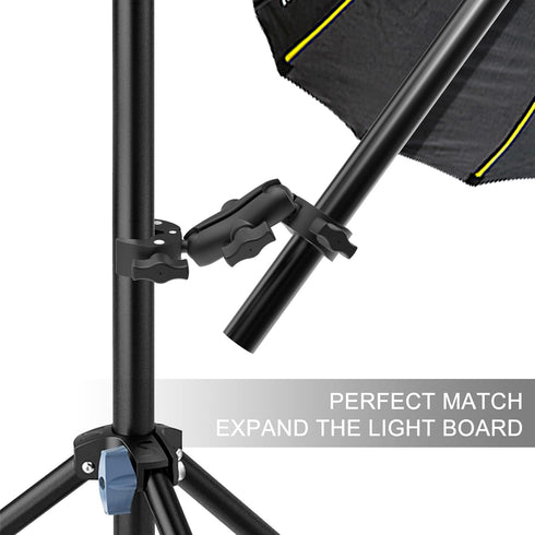 Double Mount Clamp Bracket for Desk Monitor Magic Socket Arm, Photography Accessories Tools