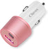 Dual USB Car Charger Adapter - Cluvox 20W Fast Charge Compatible for iPhone 15 Pro Max/Plus/14/13/12 and More