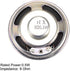 uxcell 0.5W 8 Ohm Micro Internal Speaker, Magnet Loudspeaker, 50mm Dia, 4pcs.
