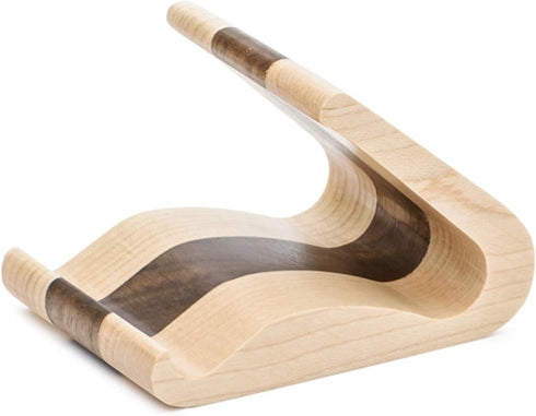 Wooden Cell Phone Stand, Universal Compatible with iPhone 15 14 Pro Max 13 12 Plus 11 se, Samsung S23 22 (Maple and