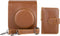MUZIRI KINOKOO Fuji Mini 12 Case Album Combo, Compatible for Fujifilm Instax Mini 12, PU Leather Carrying Case