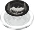 Boho Chic Floral Forest Nature Mountain Black White Girls PopSockets MagSafe PopGrip for iPhone
