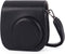 Phetium Instant Mini 12 Camera Protective Case for Instax Mini 12 11, PU Leather Bag with Pocket and Adjustable Strap -