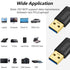 Tan QY USB 3.0 A to A Male Cable, 6Ft Double End USB Cord for Hard Drive Enclosures, DVD Player, Laptop