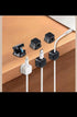 Generic Cord Organizer Holder, Strong Adhesive Desk Cable Management Magnetic Easy Open,Organize Phone