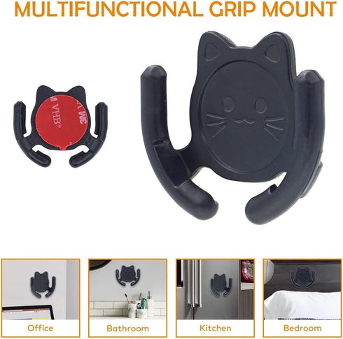 Multi-Surface Holder Car Mount 1 Pack, Compatible for PopSocket Grip Holder, Strong Adhesive Stick Pad