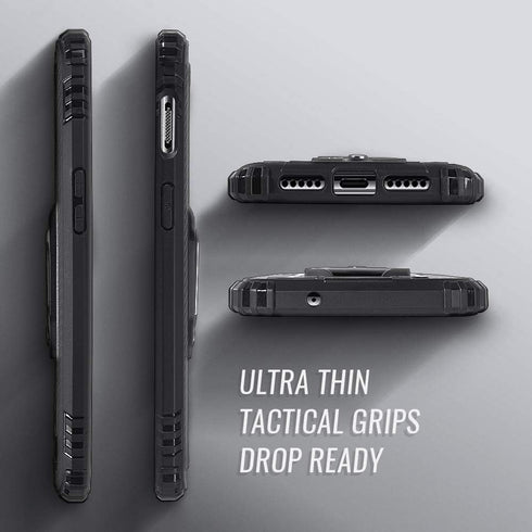 Shields Up OnePlus 7/6T Carbon Case, 10ft Drop Tested, Ultra Slim, Lightweight, Scratch Resistant, Shockproof