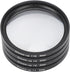 Yunir +1, +2, +4, +10 (62mm) Close Up Macro Lens Filter Kit with Lenses for Photography, Optical Glass Filters, Double
