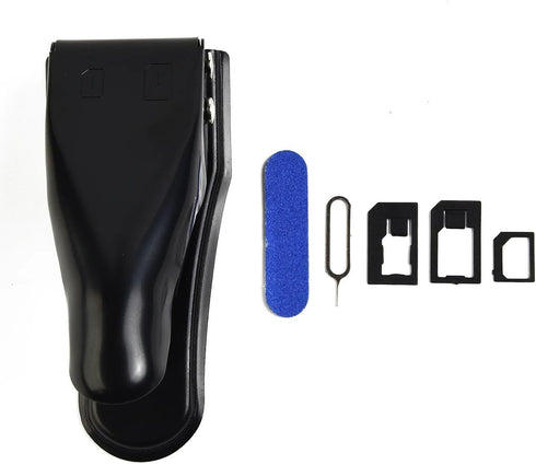 CRLED Multi-Function 2 in 1 SIM Card Cutter with SIM Card Adapter and