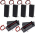 6Pcs AA Battery Holder with Leads, Wires ON/Off Switch and Screw Cap Case for 1.5V Battery Storage
