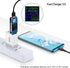 iSeekerKit 3-Pack Fast 3.0 Wall Charger - 4 Ports USB Wall Charger Adapter for Samsung Galaxy and iPhone