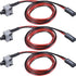 Warmstor 3 Pack 2 Pin SW PC Desktop Power Cable On/Off Push Button