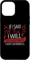 iPhone 14 Plus Humorous Handyman Home Repairs Case - If I Said I'll Fix It I Will