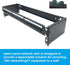 Jingchengmei 2U 19-inch Hinged Wall Mount Patch Panel Bracket for 19" Networking Equipment (JCM-HWMB2U)