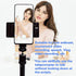 Neewer Teleprompter Kit for iPhone & Android, Double Phone Holder for Video Recording, Collapsing Design for Easy