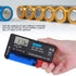 Digital Battery Tester for AAA , 1.2~4.8V 9V Portable Digital Battery Tester, Universal High Battery Voltage Tester for CR2032 6F22 9V 10440 14500 AAA D