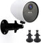 2 Pack Wall Mount Holder for SimpliSafe Outdoor Security Camera, 360 Rotation Bracket (Black)