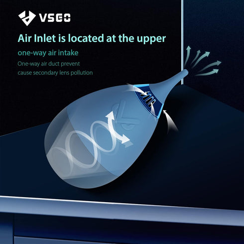 VSGO V-B012E Camera Cleaning Blower with Filter, Tumbler Design for Nikon, Sony, Canon Lens & Sensor Cleaning
