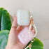 Olytop for Cute Glitter Airpods 2/1 Gen Case with Cleaner Pen,Shell Pattern Airpods 2nd/1st Generation Cover Protective Skin Girl Women with Luxury Pearl Keychain for Apple iPod 2nd/1st Gen - Colorful