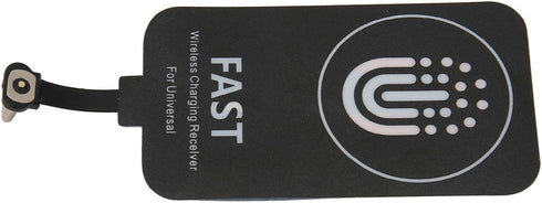 Thin Wireless Charging Receiver, Type C Magnetic Suction Dual Purpose Wireless Charging Patch