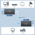 PWAY HDMI Extender 165ft Over Single Cat5e/6 Ethernet, Extend 1080P@60Hz Video, Transmit Audio Video Synchronously