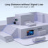 Ethernet Extender 10Gbps, 2 Pack Ethernet Coupler for Cat8 Cat7 Cat6 Cat5 Cable, 328ft Long Distance Extend, Aluminum