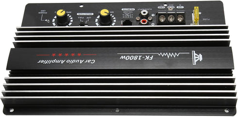 Power Amplifier, 12V Car Power Amplifier Board, 1800W Car Stereo Audio High Power Amplifier
