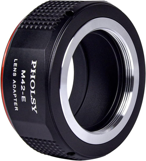 M42 to E Mount Adapter for M42 42mm Screw Mount Lens to E Mount Camera, Compatible with Sony a1, a9ii, a7 Series, NEX