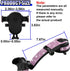 YoRise 360 Bling Car Phone Holder, Rhinestone Rotatable Auto Smartphone Stand with Adjustable Arm & Suction Cup Base