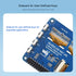 waveshare 2inch 0.96inch 40PIN OLED/LCD HAT, Onboard IPS LCD Main Screen and Dual Blue OLED Secondary Screens