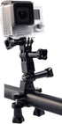 3-Way Adjustable Extension Pivot Arm Adapter Mount Kit for Action Cameras, Long and Short, Straight Joints
