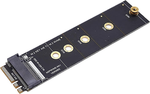 Wireless M.2 A/E Key Slot Adapter for NVMe PCI Express M.2 SSD, Bluetooth-Compatible Converter Card, 1 Piece