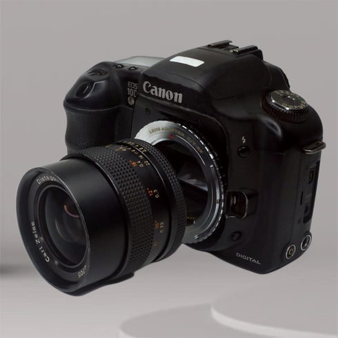 Lens Mount Adapter for Contax Yashica CY Mount Lens to Canon EOS EF-Mount Camera Body